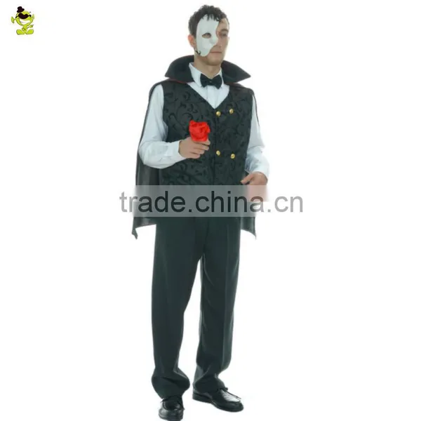 Men Mysterious Phantom Fantasy Dress Instant Costume for Halloween Party photo-2