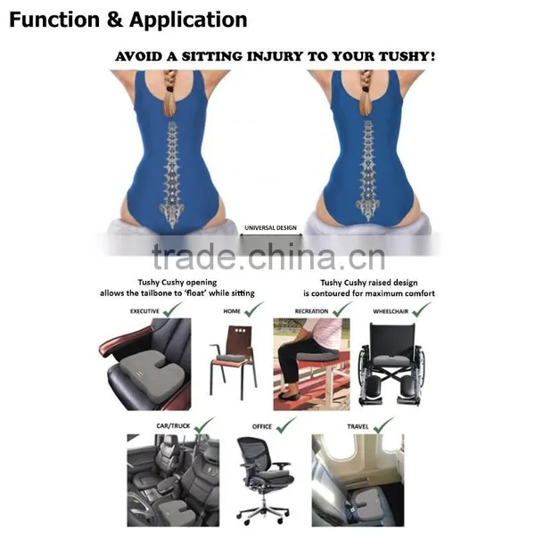 Indeed Useful Coccyx Gel Seat Cushion photo-5