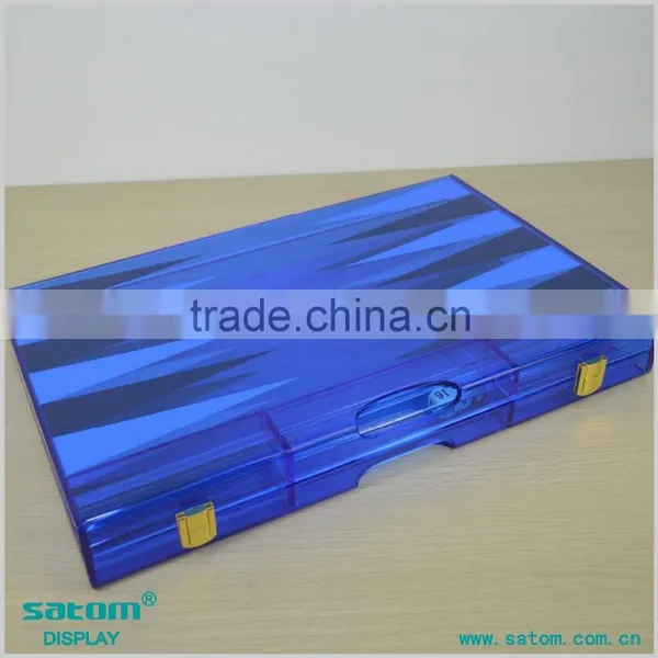 2016 Guangzhou Folding Chess Board With Lucite Backgammon Board photo-4