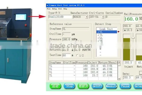 CRI200KA Common Rail Test Bench for Injectors Repair photo-2