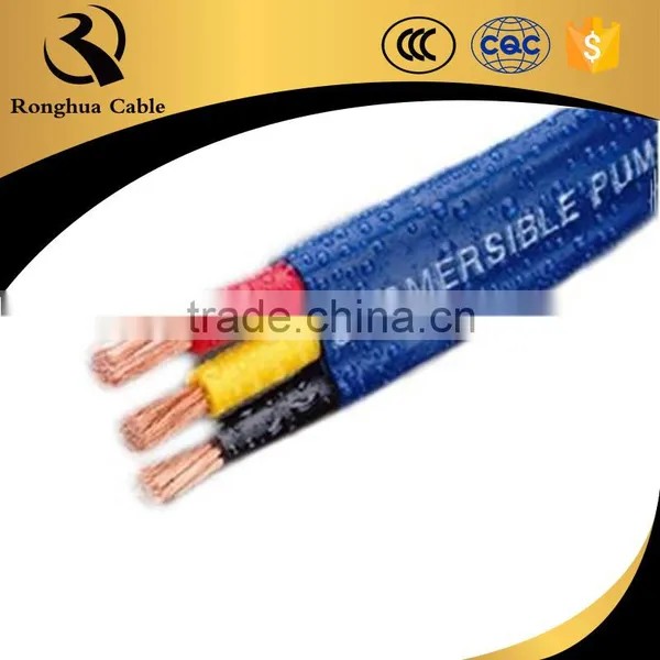 2016 Hot Blue Flat Submersible Pump Cable Water Resistant photo-3