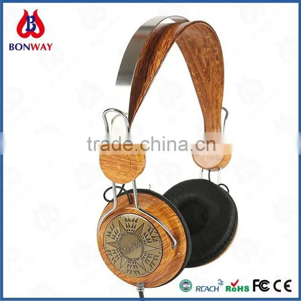 3.5mm Super Bass Wood Headset photo-3