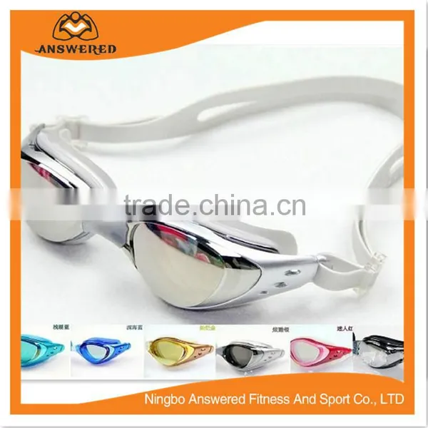 Anti-fog and Waterproof Swimming Goggles With Different Colors for Choose/foldable/with Degree