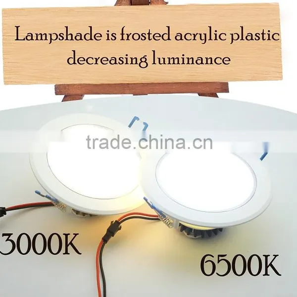 3w/5w/7w/9w, 3000K/6500K 2-year Warranty, Led Downlight