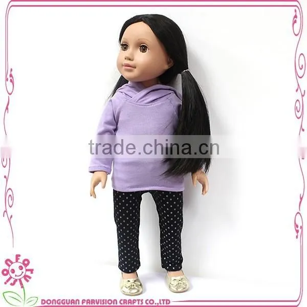 18 Inch Doll Clothes With Matching Girl Clothes, PVC Doll Clothes photo-3