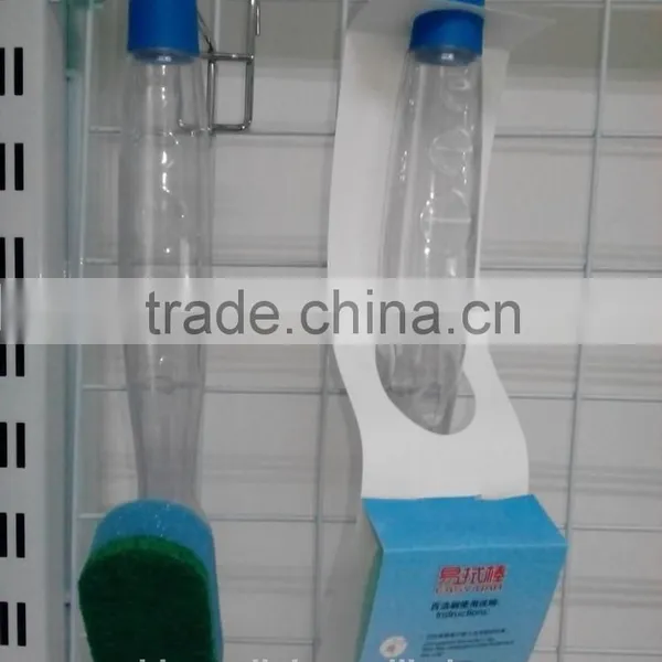 Kitchen Sponge Plastic Brush Handle