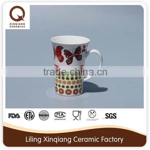 Li Ling Ceramic Factory Sale Cheap Ceramic Mug With Spoon photo-2