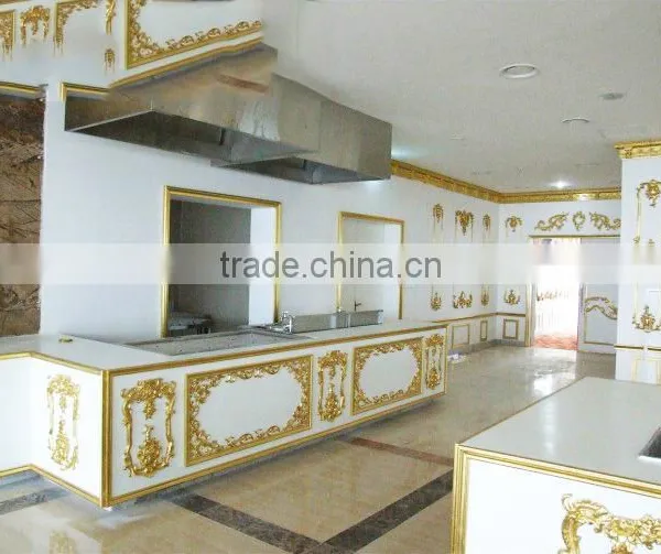 Carved Decorative Trim pu Cornice Moulding photo-3