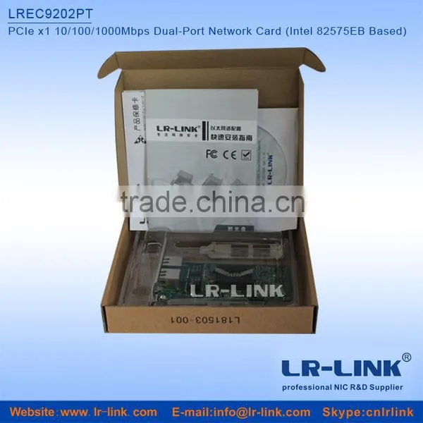 LREC9202PT PCIe x1 Dual Port 1Gbps Network Adapter photo-4