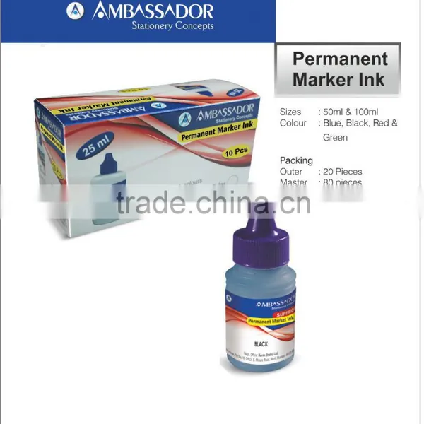 Permanent Marker Ink