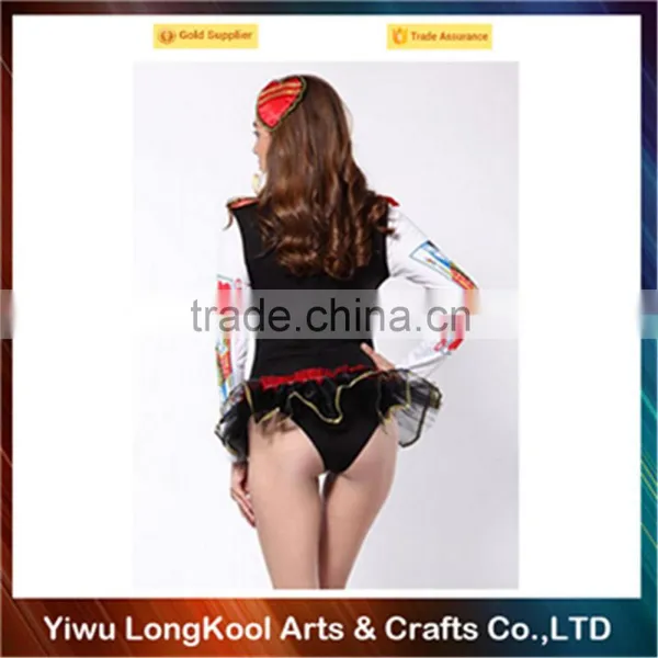 2016 High Quality Halloween Women Sexy Dance Costume Black Dress Sexy Costume photo-3