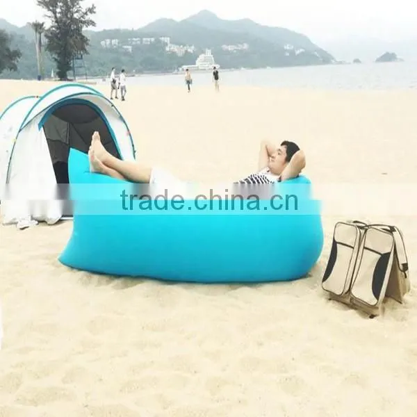 as Seen on tv 2016 Nylon 210T Material Sleeping Air Sofa Inflatable Sun Lounger photo-2