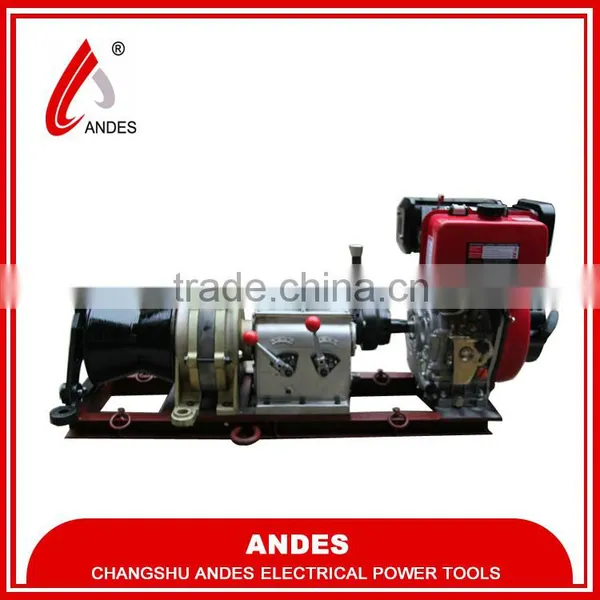 Andes 3T 5T High Speed Winch,cable Winch,diesel Winch photo-2