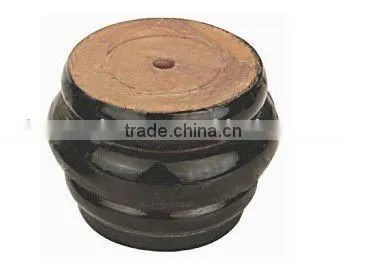 RS7812 Dark Red Wooden Leg for Furniture