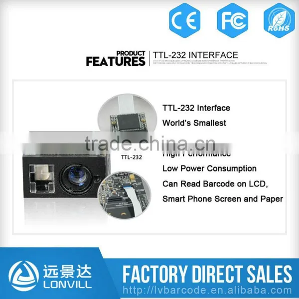 LV3080 Cheapest and Smallest 2D Barcode Scanner for Mobile POS, PDA and Smartphone photo-6