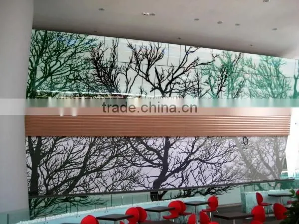 Wholesale Factory Price Printed Glass From Building Glass Manufacture photo-2