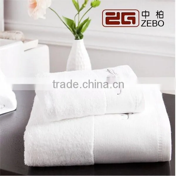 High Quality Star Hotel Used Luxury Cotton 16S Jacquard Bath Towel photo-6