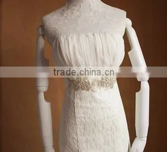 New Design Bridal Handmade Rhinestone Appliques for Sash WA012 for Sale photo-3