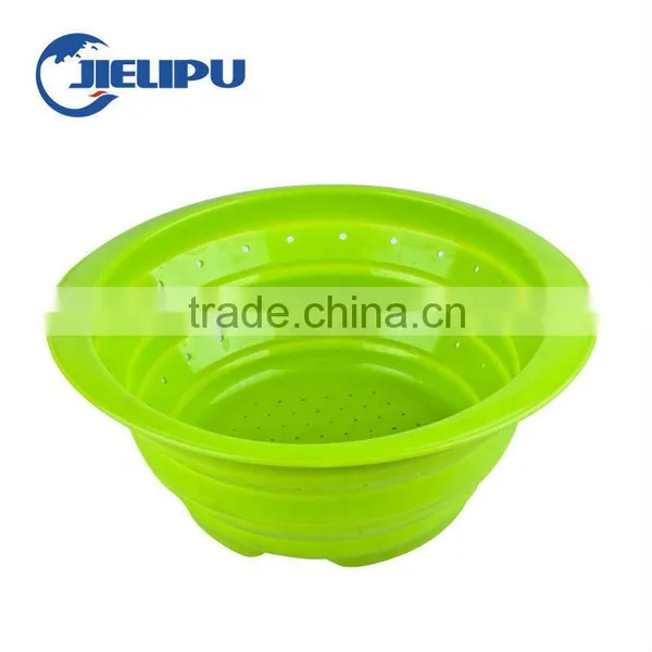 Factory Price Jelly Material Silicone Collapsible Basin photo-2