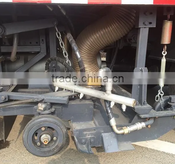 High Performance Dongfeng 4x2 Vacuum Road Sweeper Truck photo-5