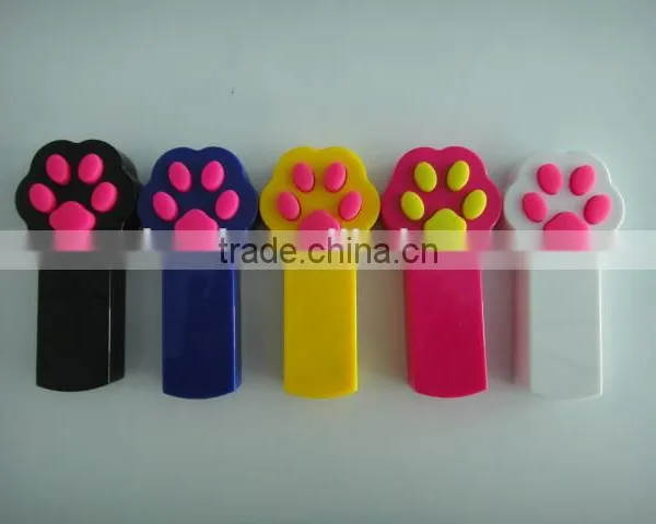 Winod- Free Sample for Funny Paw Shape Cat Laser Toys With Blister Card / Opp Bag Packing photo-2