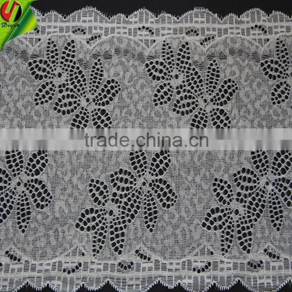 China Stretch Lace 35011Special Design Plain Dyed Width 21cm photo-4
