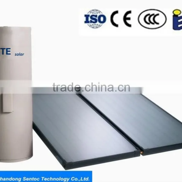 BTE SolarSplit Pressurized Solar Water Heater With CE Certificate,Solar Key Mark Certificate