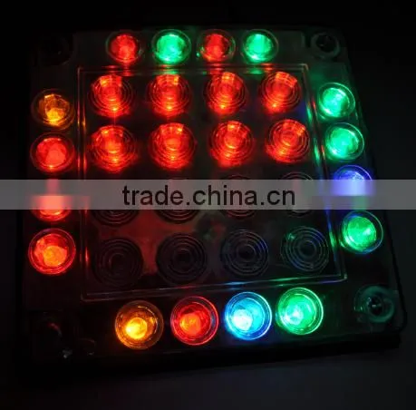 12V/24V LED Auto/Truck/Trailer Side Flashing Lamp Colorful Light photo-2
