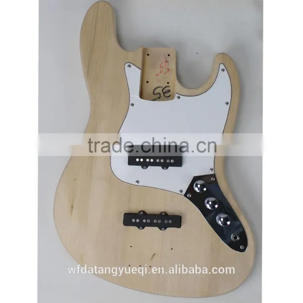Datang Unfinished Electric Diy Bass Guitar Kit for Sale photo-2