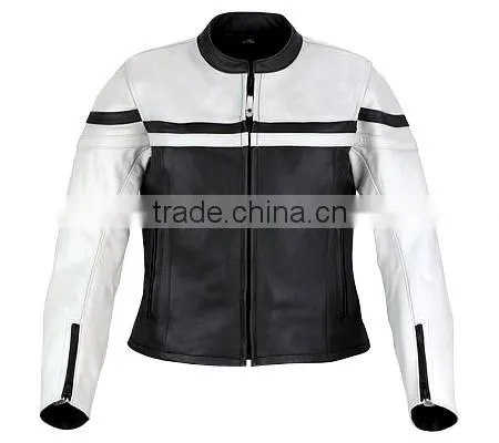 Genuine Leather Fine Quality Motorcycle Jacket for Women