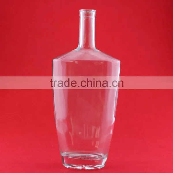New Design Wine Bottle Wholesale Light Weight Bottle Vodka Glass Bottle