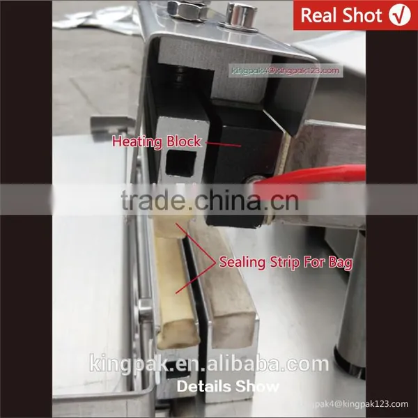 KHP-1 With Gas Filling Mini Small Food Vacuum Packing Machine photo-6