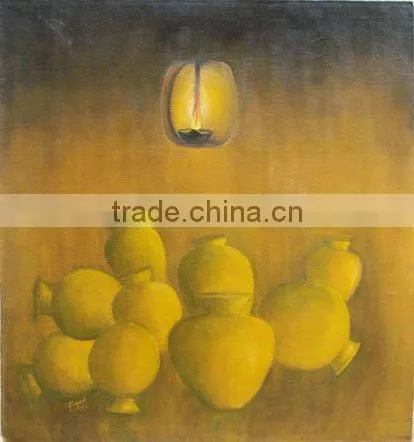 Oil Pots Painting