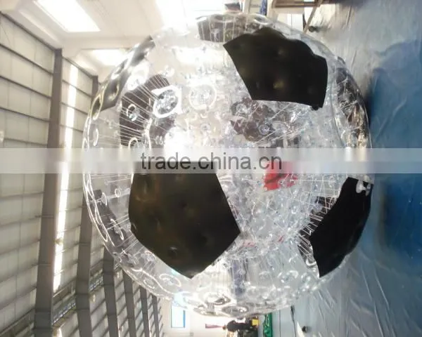 Black Inflatable Soccer Ball Zorb Ball Inflatable Zorb Ball for Sale photo-2