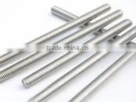 White Zinc Plated Threaded Rod