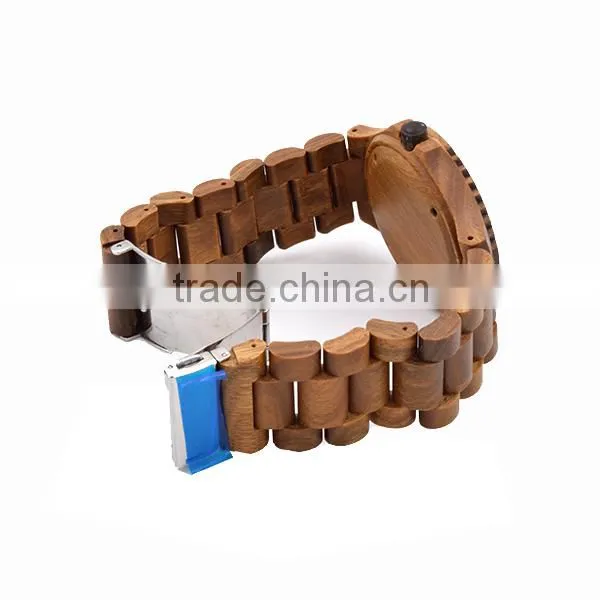 2016 High Quality Fashion Wood Watch Men Wrist Watch Trade Assurance photo-5
