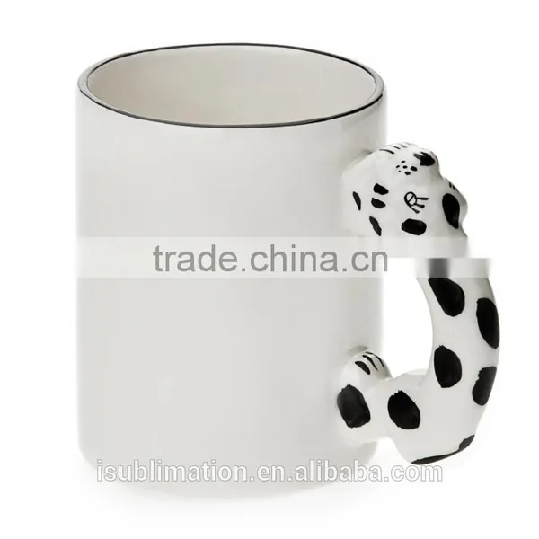 Sublimation Mugs With 3d Animal photo-5