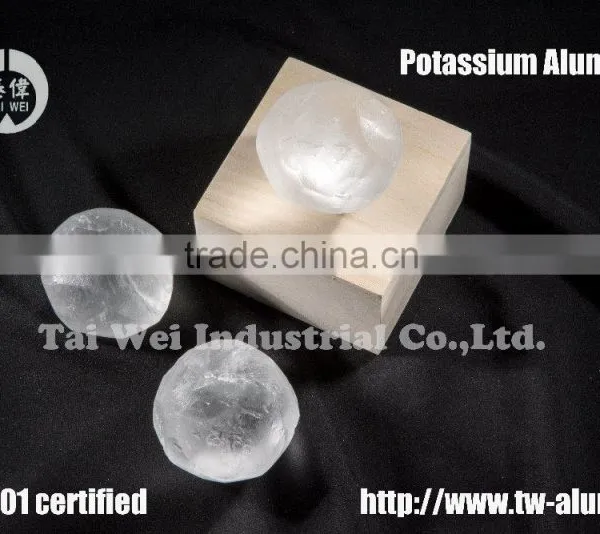 High Quality Crystal Potash Alum Deodorant Aluminium Potassium Sulphate photo-3
