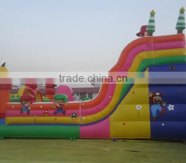 PVC Material Super Mario Slides Bouncer photo-4