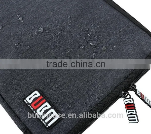 Waterproof Nylon Black Protablet Charging Cable Bag Whit Travel photo-5