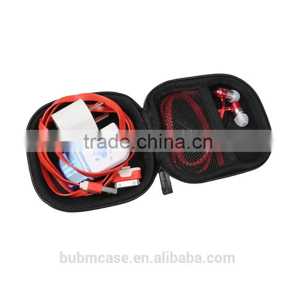2016 BUBM Eva Zippered Hard Earphone Case Earbuds Carry Case Wholesale photo-6