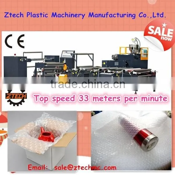 Ztech 2 Layers Air Bubble Film Machine/PE Air Bubble Film Machine