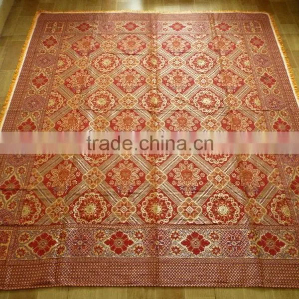 Shine Color Soft Bedspread Blankets
