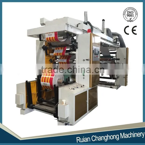Changhong 4 Color Economic Central Drum Flexo Printing Machine photo-2