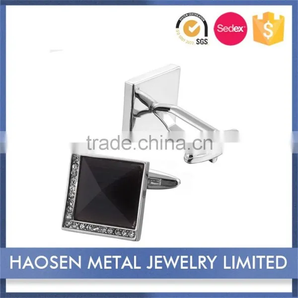 Top Quality Humanized Design Cheap Prices Sales Wholesale Crystal Cufflinks photo-4
