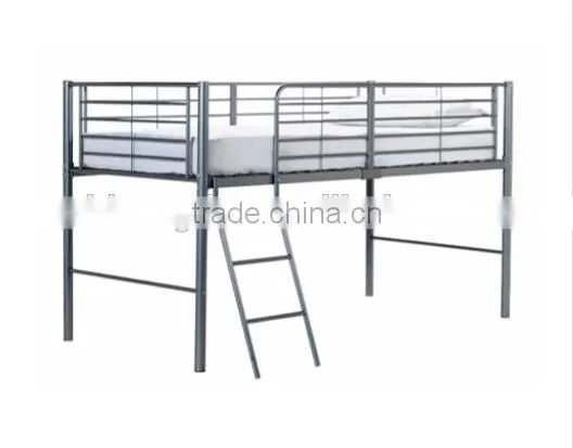 Belgium Soft Twill Mid Silve Bedstead Bunk Bed photo-5