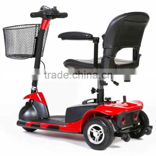 Folding Electric 180W 4 Wheel Disabled Mobility Scooter photo-5