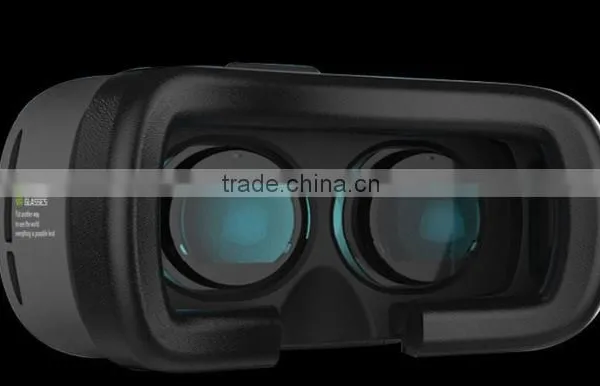 2016 Google Cardboard VR BOX Pro Version VR Virtual Reality 3D Glasses +Smart Bluetooth Wireless Mouse/Remote Control Gamepad photo-3