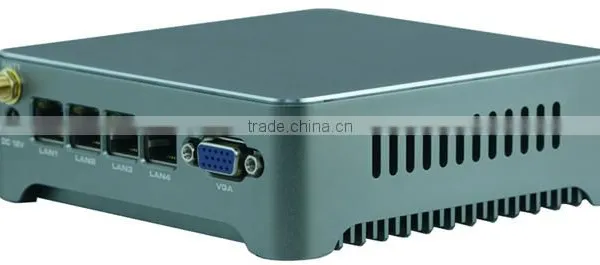 Bay Trail J1900 Quad Core Nano Itx Pfsense Firewall and VPN Router With 4 Ethernet Ports Fanless Designed photo-2