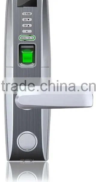 2016 Hot Robust Housing Made Zinc Alloy OLED Display USB Biometric Fingerprint Degital Door Lock photo-3